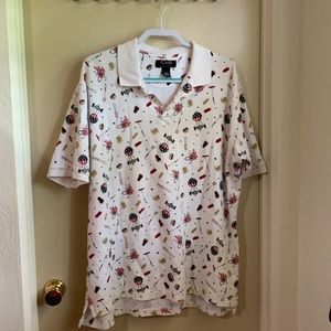 Men’s croft and barrow sport, extra large, tall, patriotic shirt